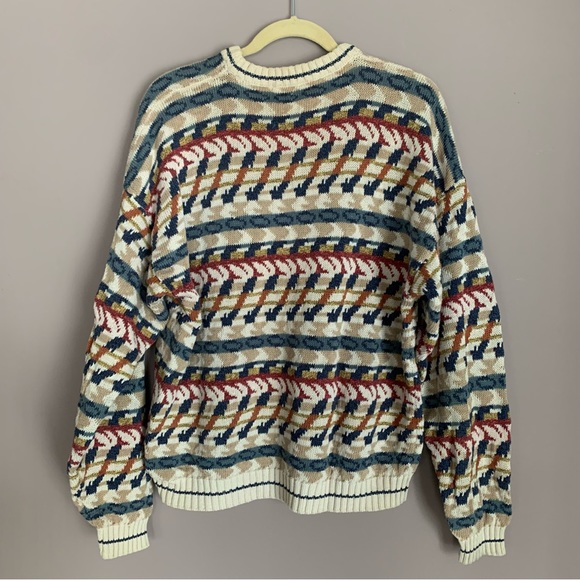 Vintage grandpa sweater size XL (fits smaller**) - Picture 3 of 5